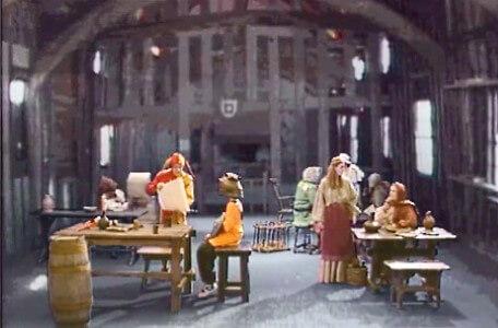 Knightmare Series 5 Team 7. Motley helps Christopher in the inn of the Craved Heifer.