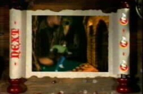 Children's ITV 1994: The 'Knightmare next' promo, featuring the Knightmare titles.